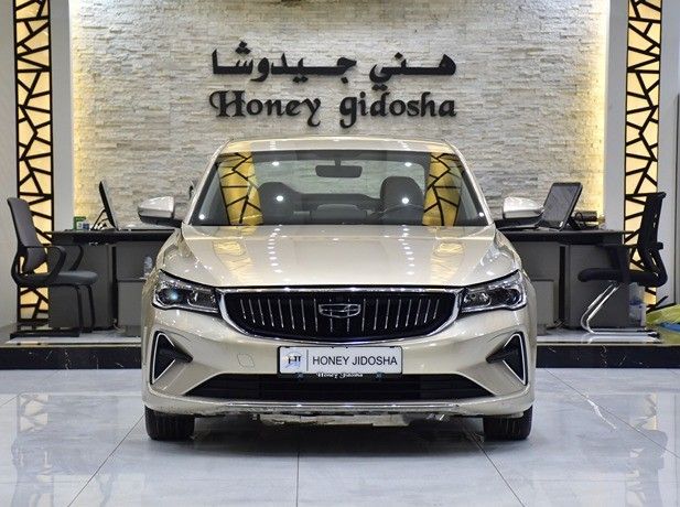 مستعملة Geely Emgrand ثانياً, 1.5 l, 2024 في في الشارقة من Honey Jidosha Used Cars Tr.، اللون ذهبي. مواصفات الخليج | AUTO.AE | إعلان #253418