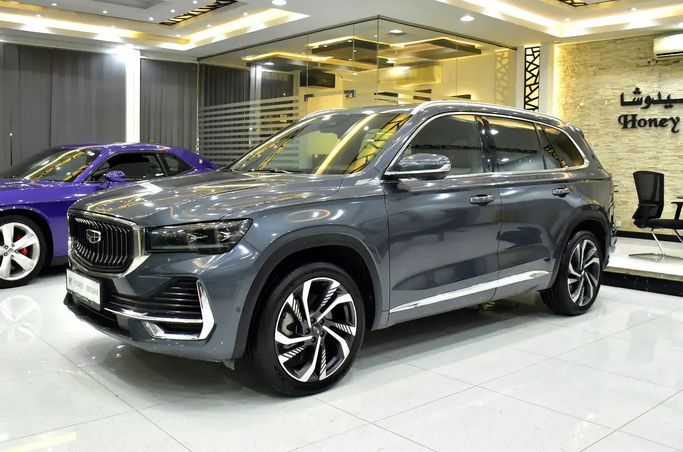 مستعملة Geely Monjaro أنا فيس ليفت, 2.0 l, 2025 في في الشارقة من Honey Jidosha Used Cars Tr.، اللون رمادي. مواصفات الخليج | AUTO.AE | إعلان #273166