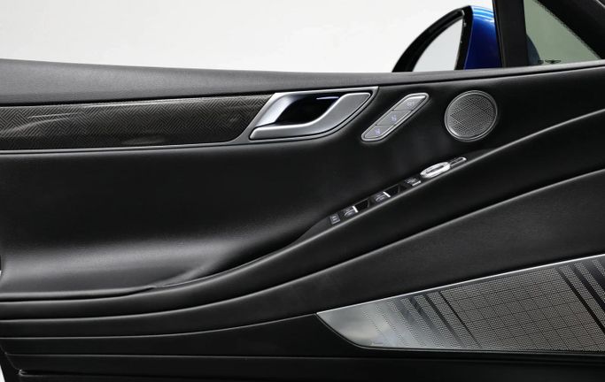 Used Genesis G80 II, 3.5 l, 2022 in Sharjah by Al Qassem Cars Trading, Blue color. Korean Specs | AUTO.AE