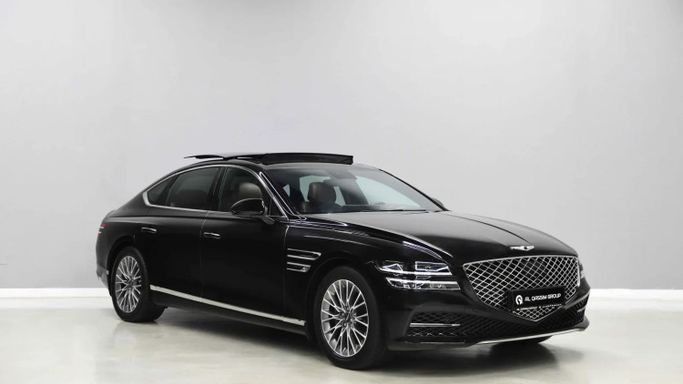 Подержанный Genesis G80 II Рестайлинг, 2.5 л, 2023 в Шардже от Al Qassem Cars Trading Черный цвет. GCC | AUTO.AE