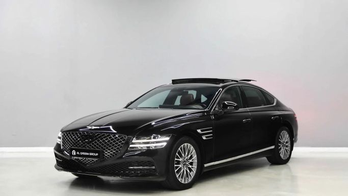 Подержанный Genesis G80 II Рестайлинг, 2.5 л, 2023 в Шардже от Al Qassem Cars Trading Черный цвет. GCC | AUTO.AE