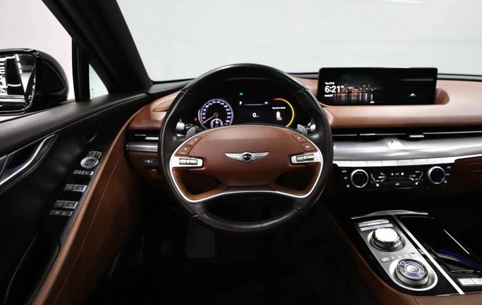 Подержанный Genesis G80 II Рестайлинг, 2.5 л, 2023 в Шардже от Al Qassem Cars Trading Черный цвет. GCC | AUTO.AE
