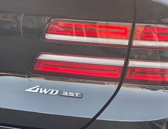 Подержанный Genesis GV80 I, 3.5 л, 2022 в Шардже от Al Nukhba Al Malakyah Used Cars Черный цвет. Американская | AUTO.AE