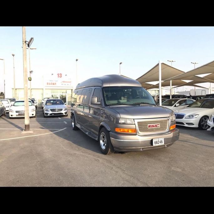 Used GMC Savana I Facelift, 6.0 l, 2012 in Sharjah by Badar Used Cars, Silver color.  | AUTO.AE