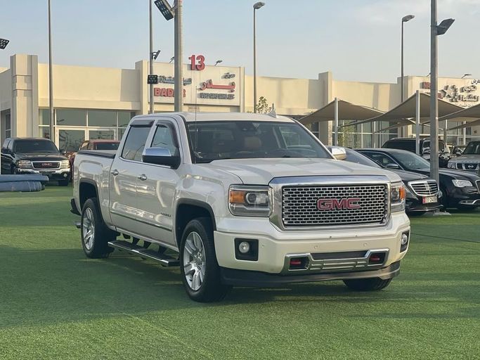 Used GMC Sierra III (K2XX), 6.2 l, 2015 in Sharjah by Badar Used Cars, White color.  | AUTO.AE