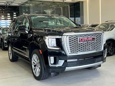Used GMC Yukon V, 6.2 l, 2024 in Sharjah by First Choice Cars, Black color. GCC Specs | AUTO.AE