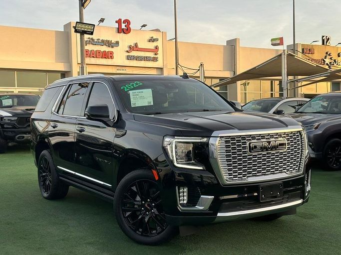 Used GMC Yukon V, 6.2 l, 2023 in Sharjah by Badar Used Cars, Black color.  | AUTO.AE