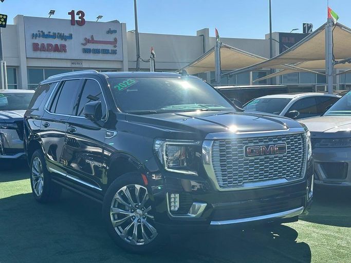 Used GMC Yukon V, 6.2 l, 2023 in Sharjah by Badar Used Cars, Black color.  | AUTO.AE
