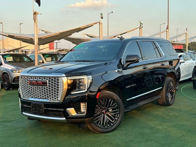 Used GMC Yukon V, 6.2 l, 2021 in Sharjah by Badar Used Cars, Black color.  | AUTO.AE