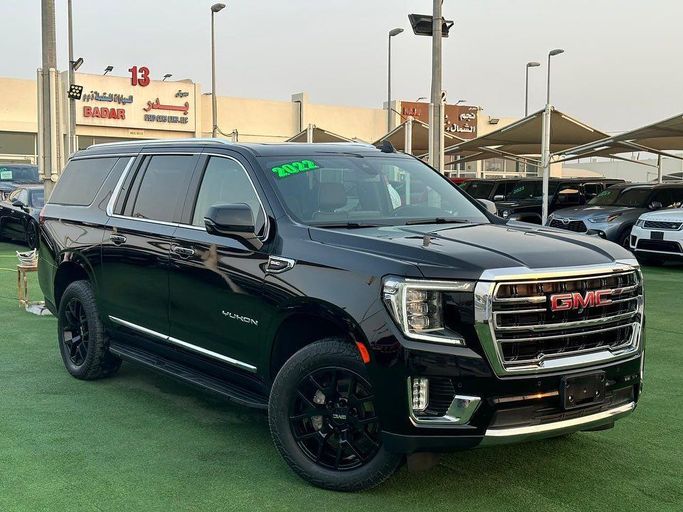 Used GMC Yukon XL V, 5.3 l, 2022 in Sharjah by Badar Used Cars, Black color.  | AUTO.AE