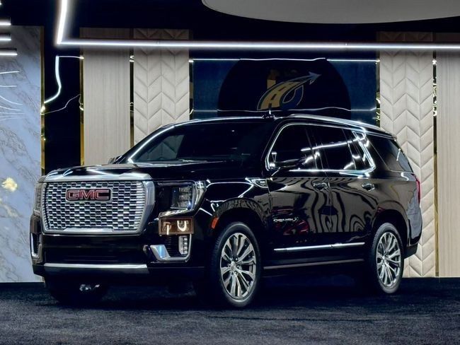 Used ⁦GMC Yukon V, 6.2 l, 2022⁩ in UAE, Sharjah by DARB MOTORS, Black color. GCC Specs | AUTO.AE | Listing #288001