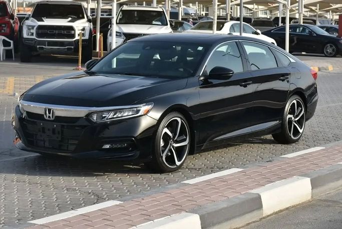 Подержанный Honda Accord IX Рестайлинг, 3.5 л, 2018 в Шардже от Alfaris Used Cars Черный цвет. Other | AUTO.AE