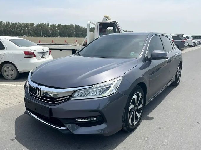 مستعملة Honda Accord فيس ليفت التاسع, 3.5 l, 2017 في في الشارقة من Korean City Used Cars Trading LLC، اللون رمادي. المواصفات الكورية | AUTO.AE | إعلان #273483