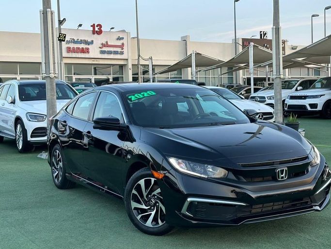 Used Honda Civic X, 2.0 l, 2020 in Sharjah by Badar Used Cars, Black color.  | AUTO.AE