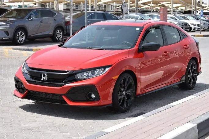 Подержанный Honda Civic X, 1.5 л, 2019 в Шардже от Alfaris Used Cars Красный цвет. Other | AUTO.AE