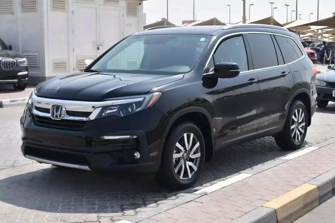 Used Honda Pilot III Facelift, 3.5 l, 2021 in Sharjah by Alfaris Used Cars, Black color. Other | AUTO.AE
