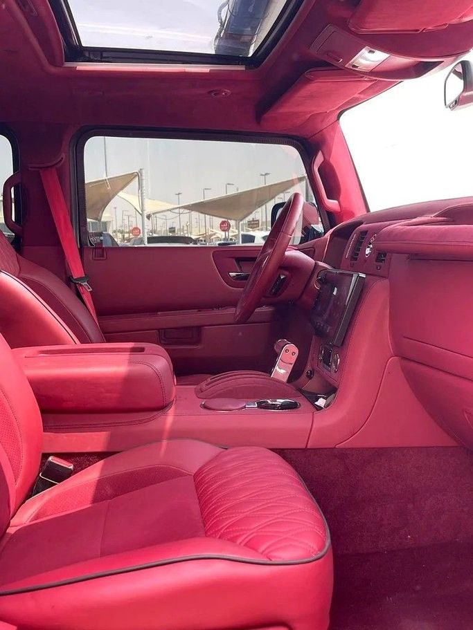 Подержанный Hummer H2 I Рестайлинг, 6.2 л, 2009 в Шардже от Al Fakhamah Used Cars Красный цвет. GCC | AUTO.AE