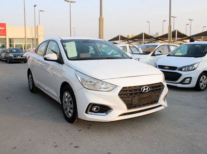 New Hyundai Accent V, 1.4 l, 2020 in Sharjah by Sama alsaadah Cars, White color. GCC Specs | AUTO.AE