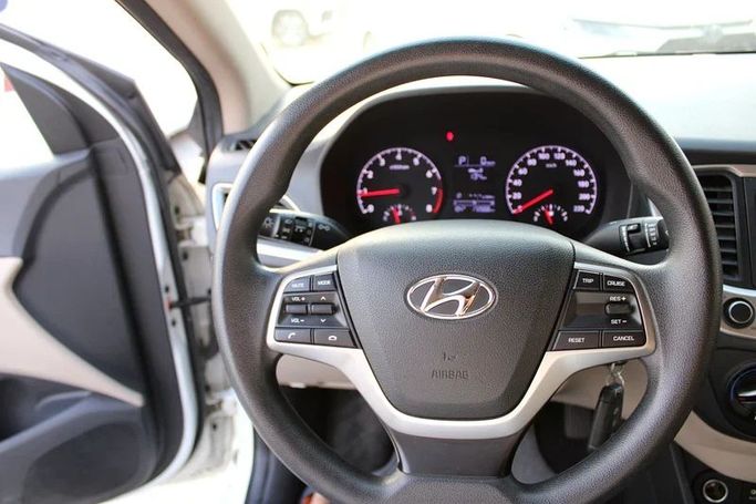 New Hyundai Accent V, 1.4 l, 2020 in Sharjah by Sama alsaadah Cars, White color. GCC Specs | AUTO.AE
