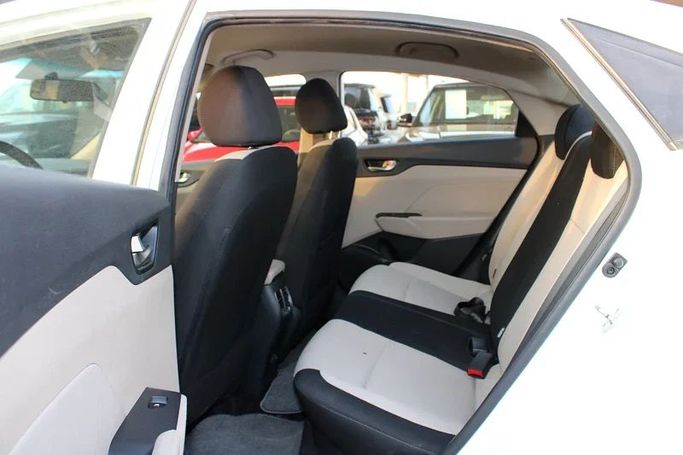 New Hyundai Accent V, 1.4 l, 2020 in Sharjah by Sama alsaadah Cars, White color. GCC Specs | AUTO.AE