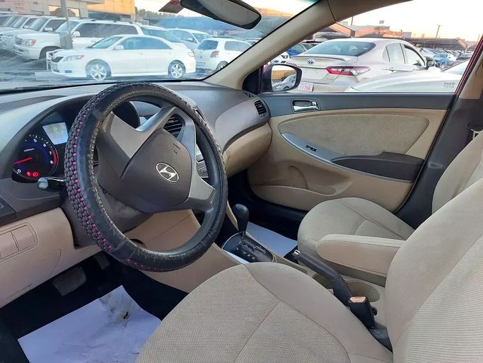 Used Hyundai Accent IV, 1.6 l, 2015 in Sharjah by Al Aqsa Used Cars, Red color. GCC Specs | AUTO.AE