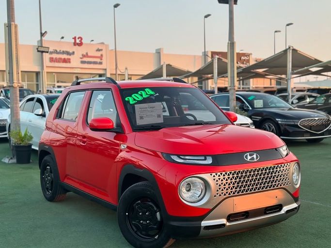 Подержанный Hyundai Casper, 1.0 л, 2024 в Шардже от Badar Used Cars Красный цвет.  | AUTO.AE