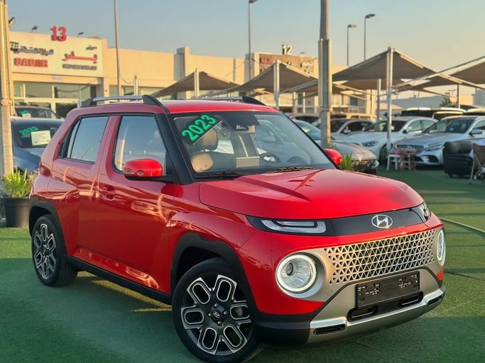 Used Hyundai Casper, 1.0 l, 2023 in Sharjah by Badar Used Cars, Red color.  | AUTO.AE