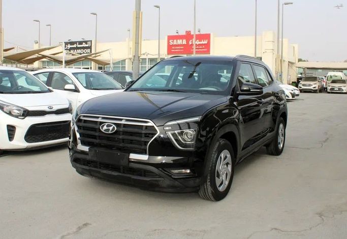 New Hyundai Creta II, 2.0 l, 2022 in Sharjah by Sama alsaadah Cars, Black color. GCC Specs | AUTO.AE