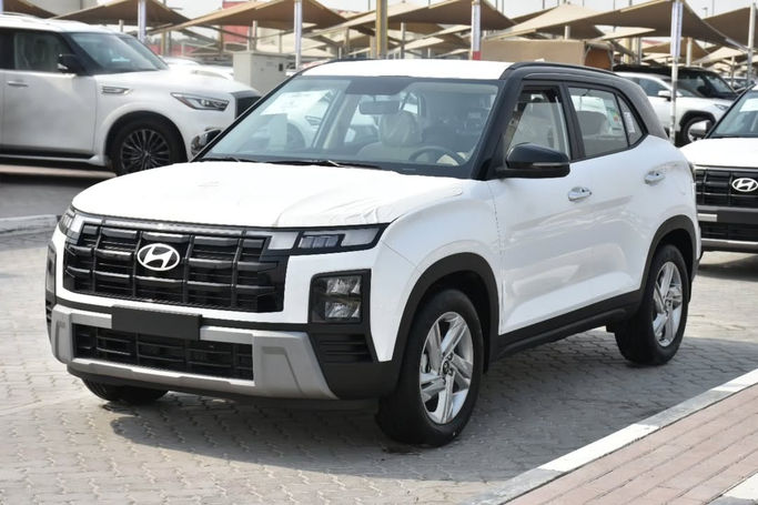 Новый Hyundai Creta II Рестайлинг, 2.0 л, 2025 в Шардже от Alfaris Used Cars Белый цвет. GCC | AUTO.AE