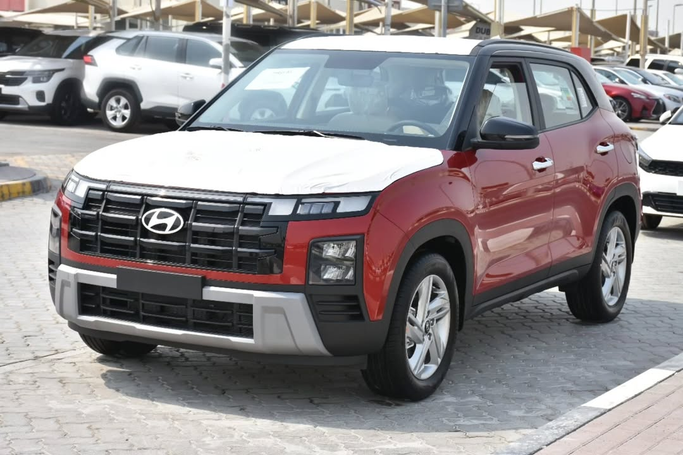 Новый Hyundai Creta II Рестайлинг, 2.0 л, 2025 в Шардже от Alfaris Used Cars Красный цвет. GCC | AUTO.AE