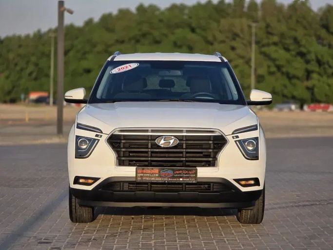 Подержанный Hyundai Creta II, 1.6 л, 2021 в Шардже от Al Sayed Ezzat Khamis Белый цвет. GCC | AUTO.AE