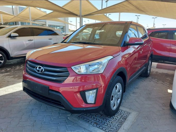 Used Hyundai Creta I, 1.6 l, 2017 in Sharjah by Al Qanaah Used Cars, Red color. GCC Specs | AUTO.AE