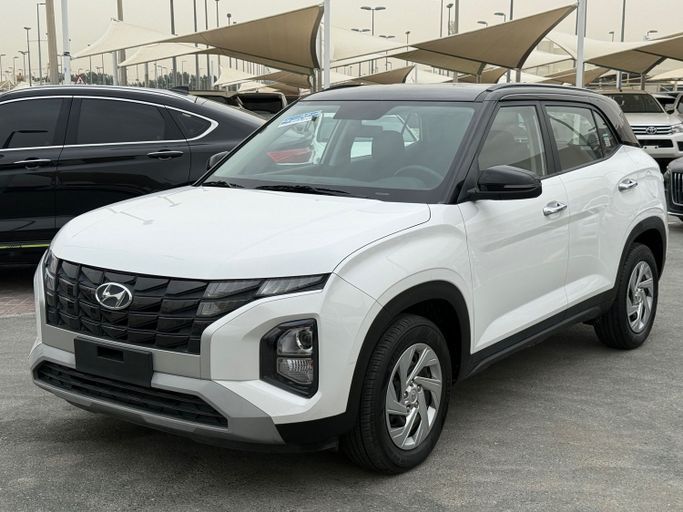 مستعملة Hyundai Creta فيس ليفت الثاني, 2.0 l, 2024 في في الشارقة من Ahmad Car Dealer، اللون أبيض. مواصفات الخليج | AUTO.AE