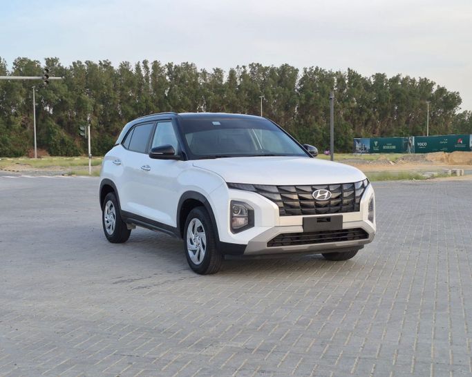 Подержанный Hyundai Creta II Рестайлинг, 2.0 л, 2024 в Шардже Белый цвет. GCC | AUTO.AE | Объявление #247514
