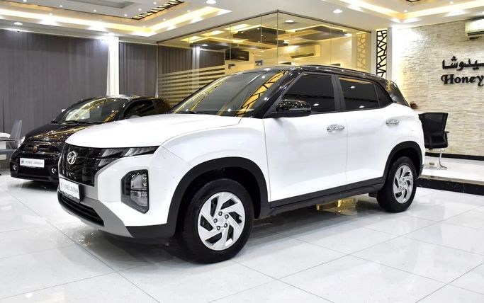 Подержанный Hyundai Creta II Рестайлинг, 1.5 л, 2024 в Шардже от Honey Jidosha Used Cars Tr. Белый цвет. GCC | AUTO.AE | Объявление #273157