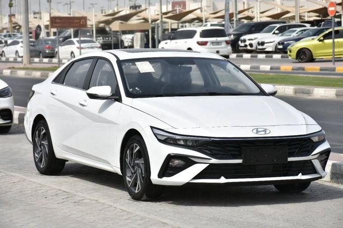 New Hyundai Elantra VII (CN7) Facelift, 1.6 l, 2025 in Sharjah by Alfaris Used Cars, White color.  | AUTO.AE