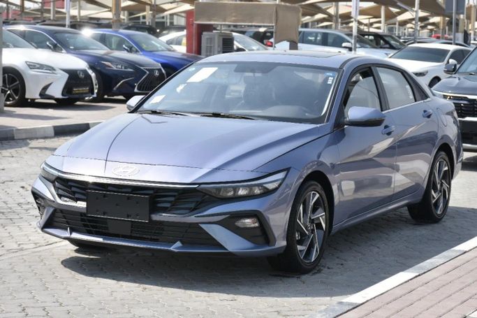 New Hyundai Elantra VII (CN7) Facelift, 1.6 l, 2025 in Sharjah by Alfaris Used Cars, Blue color. Other | AUTO.AE