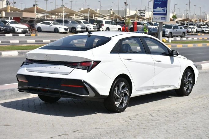 New Hyundai Elantra VII (CN7) Facelift, 1.6 l, 2024 in Sharjah by Alfaris Used Cars, White color. Other | AUTO.AE