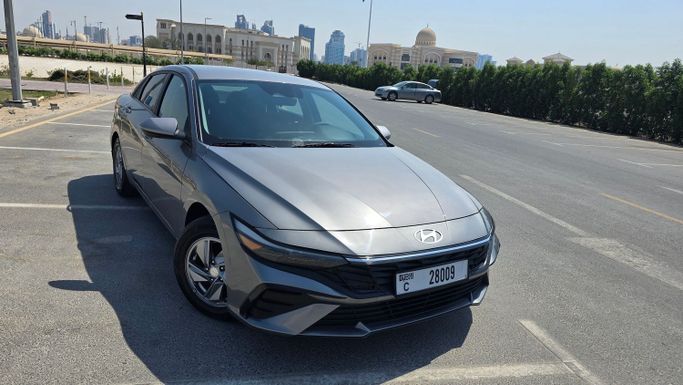 Used Hyundai Elantra VII (CN7) Facelift, 1.6 l, 2024 in Sharjah, Silver color. American Specs | AUTO.AE