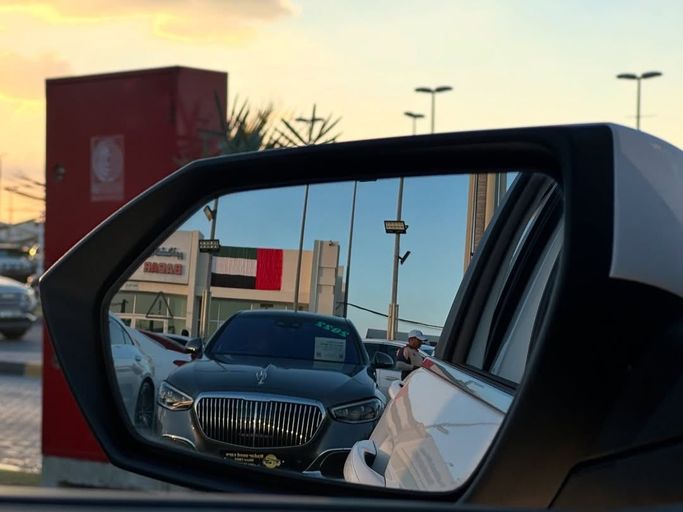 Used Hyundai Elantra VII (CN7) Facelift, 1.6 l, 2024 in Sharjah by Badar Used Cars, White color.  | AUTO.AE