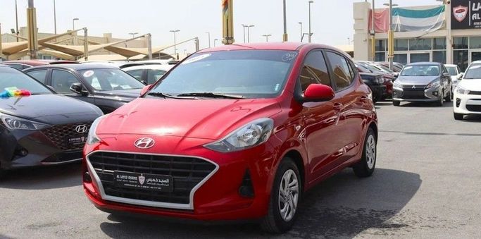 Подержанный Hyundai i10 III Рестайлинг, 1.2 л, 2023 в Шардже от Al Sayed Khamis Used Cars Красный цвет. GCC | AUTO.AE