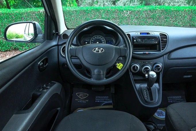 Used Hyundai i10 II, 1.0 l, 2015 in Sharjah by First Choice Cars, Silver color. GCC Specs | AUTO.AE