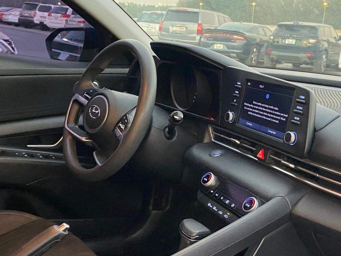 Used Hyundai Kona I Facelift, 1.6 l, 2021 in Sharjah by Najmat Almajarah Motors, Blue color. American Specs | AUTO.AE