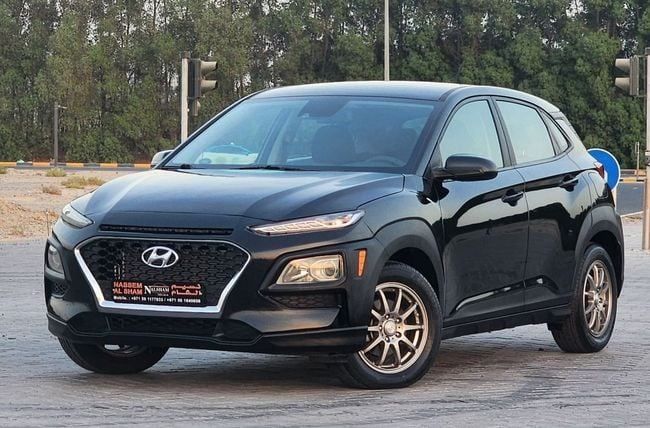 Подержанный Hyundai Kona I, 2.0 л, 2020 в Шардже от Nassem Al Sham Used Cars Черный цвет. Американская | AUTO.AE