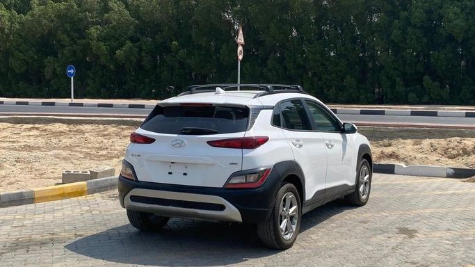 Used Hyundai Kona I Facelift, 2.0 l, 2022 in Sharjah by Halla Cars, White color. American Specs | AUTO.AE
