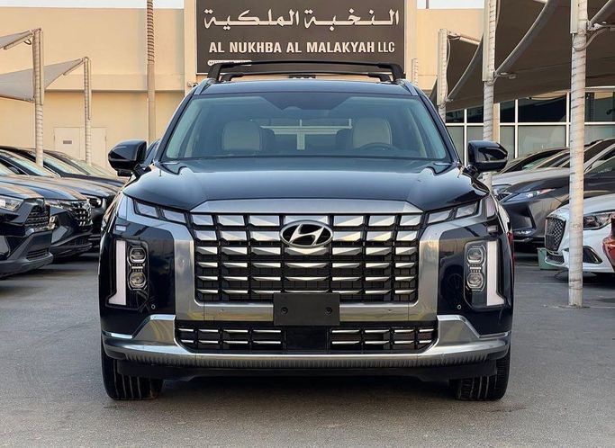 Used Hyundai Palisade I Facelift, 3.8 l, 2023 in Sharjah by Al Nukhba Al Malakyah Used Cars, Black color. American Specs | AUTO.AE