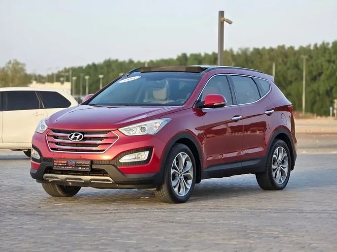 Подержанный Hyundai Santa Fe III, 3.3 л, 2016 в Шардже от Al Sayed Ezzat Khamis Красный цвет. GCC | AUTO.AE