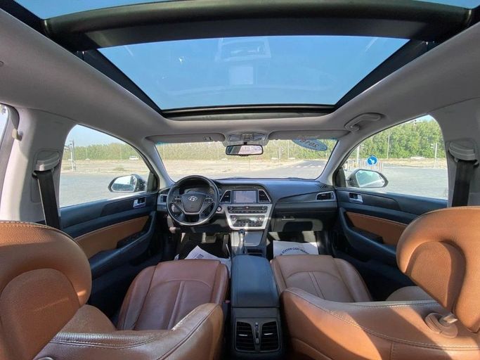 Подержанный Hyundai Sonata VII (LF), 2.4 л, 2016 в Шардже от Al Sayed Khamis Used Auto Trading Черный цвет. GCC | AUTO.AE