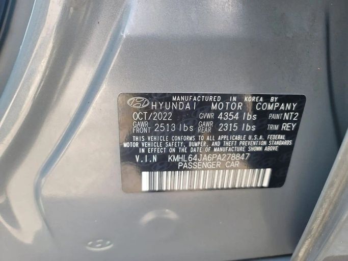 Used Hyundai Sonata VIII (DN8), 2.5 l, 2023 in Sharjah by Tabarak Used Cars, Silver color. American Specs | AUTO.AE