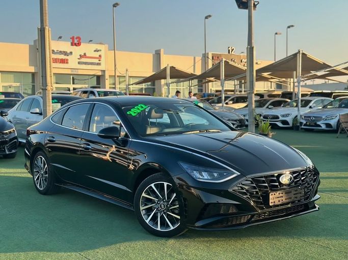 Used Hyundai Sonata VIII (DN8), 2.0 l, 2022 in Sharjah by Badar Used Cars, Black color.  | AUTO.AE